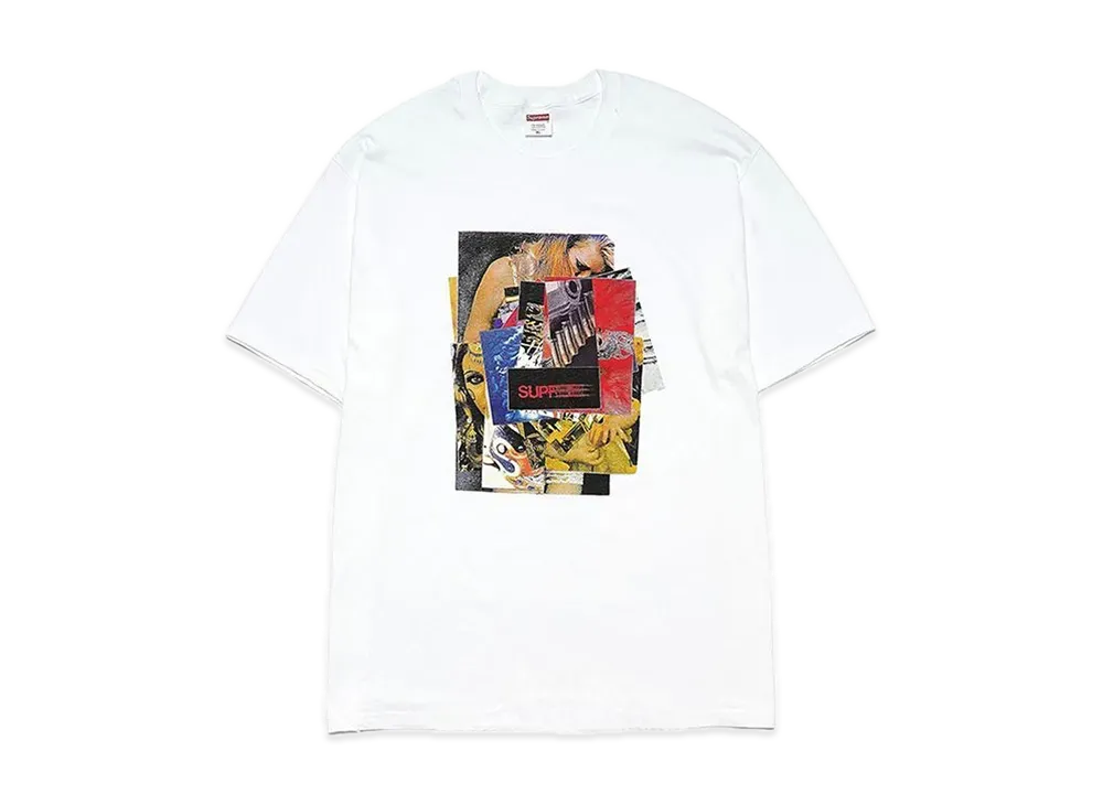シュプリーム スタック Tシャツ "ホワイト"