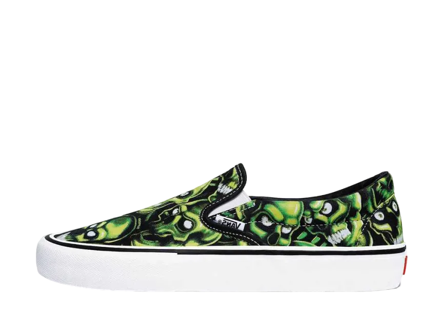 SUPREME × VANS SKULL PILE SLIP-ON (2018)の新品/中古フリマ(通販 SUPREME × VANS SKULL PILE SLIP-ON (2018)の新品/中古フリマ(通販