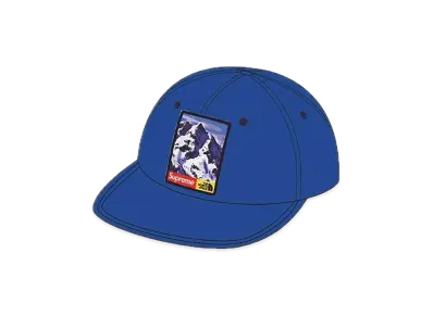 Supreme x The North Face Mountain 6-Panel Hat "Blue"