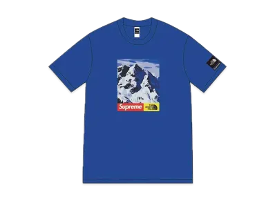 Supreme x The North Face Mountain Tee "Blue"
