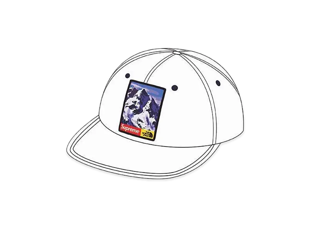 Supreme x The North Face Mountain 6-Panel Hat "White"