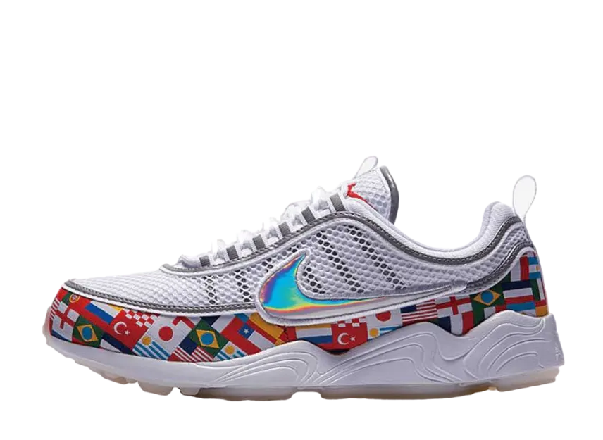 ナイキ エアズーム スピリドン16 NIC QS "ホワイト/マルチカラー"