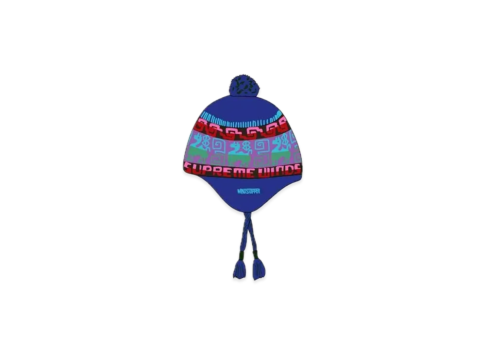 Supreme Chullo WINDSTOPPER® Earflap Beanie "Blue"