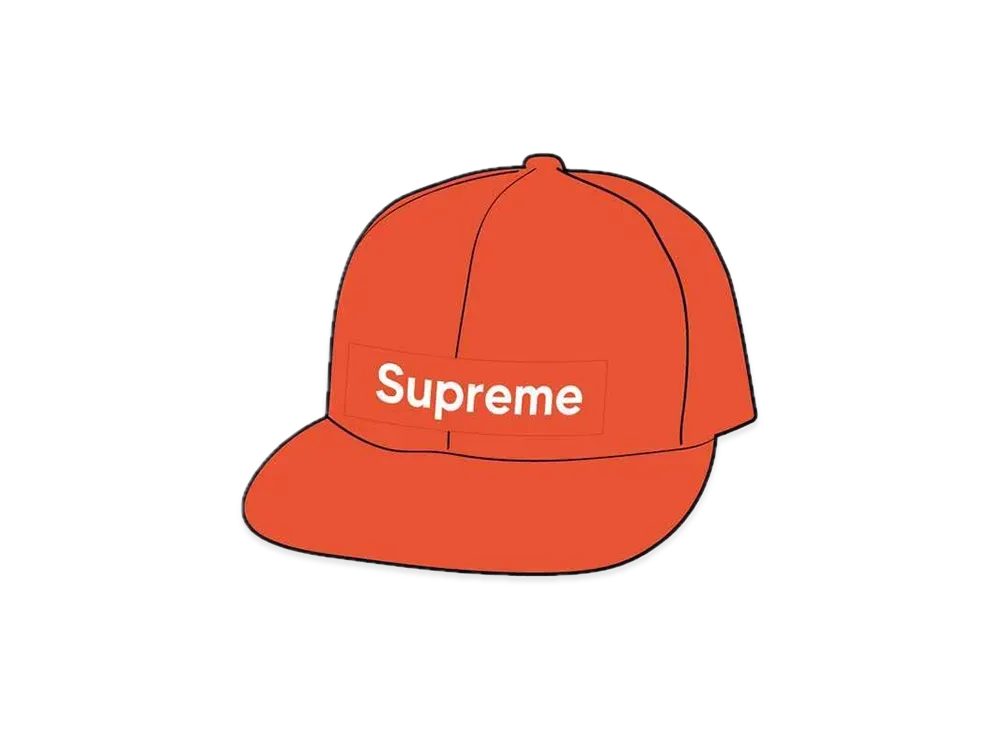 Supreme WINDSTOPPER Earflap Box Logo New Era "Orange"