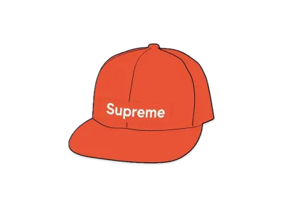 Supreme WINDSTOPPER Earflap Box Logo New Era "Orange"