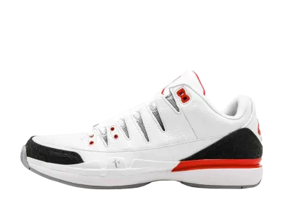 Roger Federer × Nike Air Jordan 3 Zoom Vapor "Fire Red"