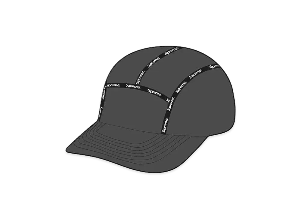 Supreme Taped Seam WINDSTOPPER Camp Cap "Black"