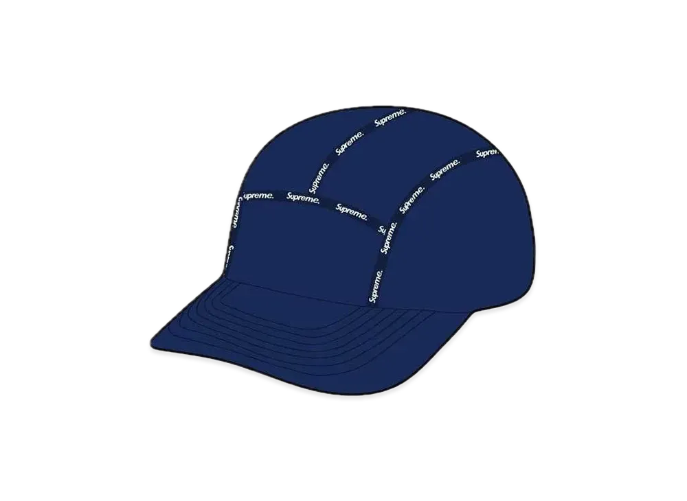 Supreme Taped Seam WINDSTOPPER Camp Cap "Washed Navy"