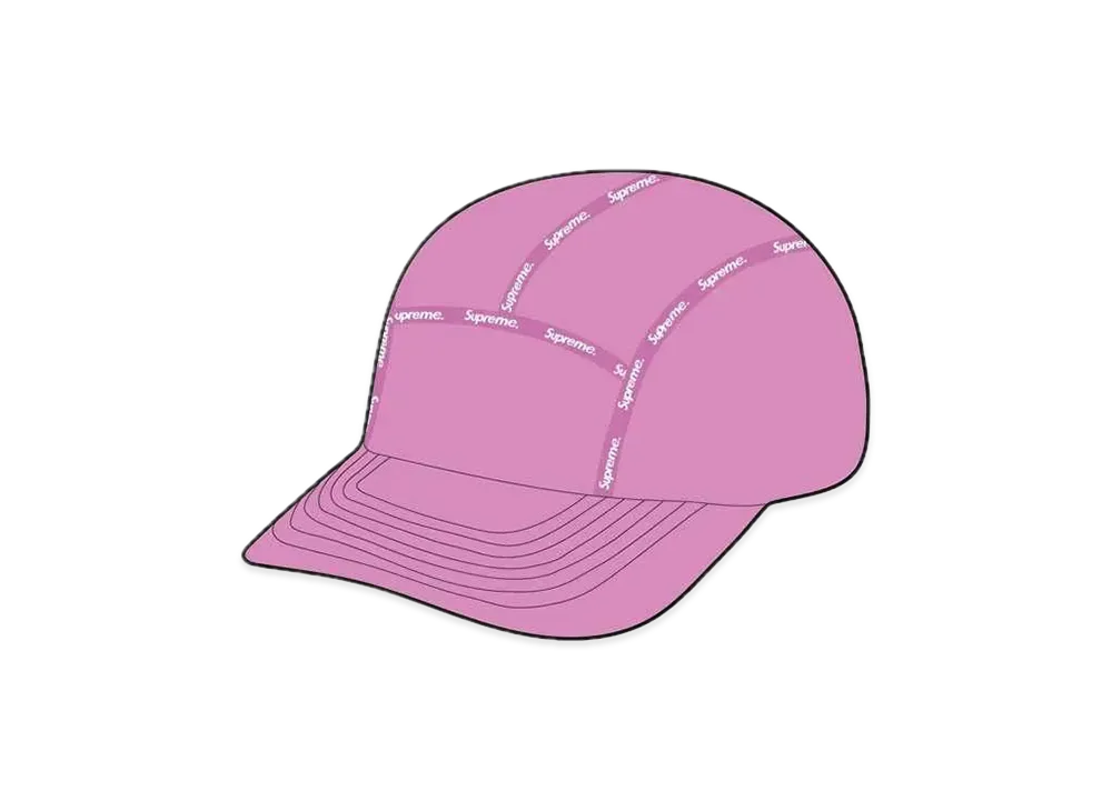 Supreme Taped Seam WINDSTOPPER Camp Cap "Pink"