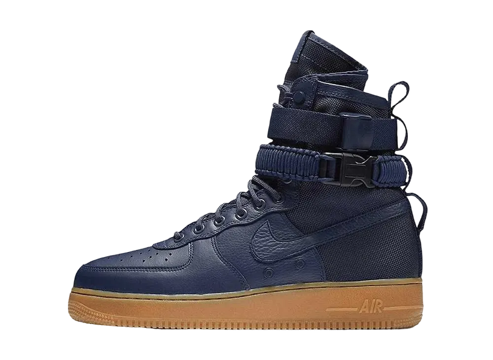 Nike SF Air Force 1 High "Navy Gum"