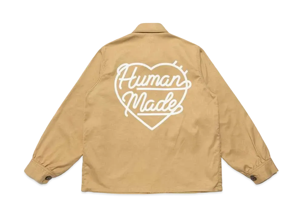 HUMAN MADE COVERALL "Beige"