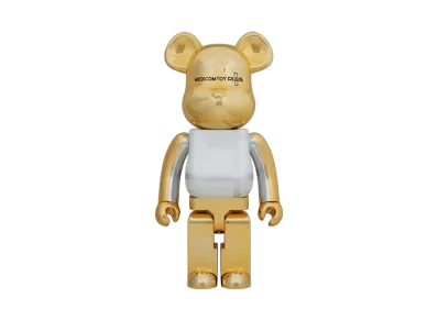 Bearbrick MEDICOM TOY PLUS GOLD CHROME Ver. 1000%