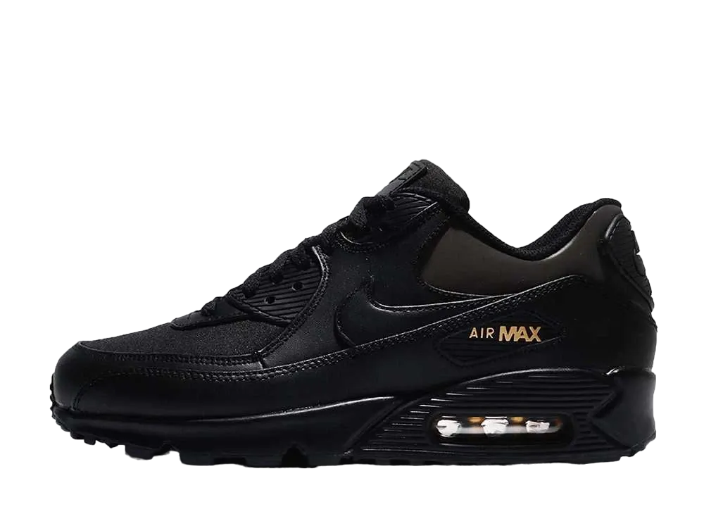 NIKE AIR MAX 90 PRM "BLACK GOLD"