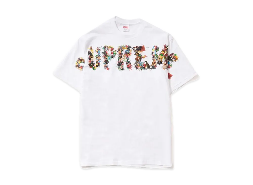 シュプリーム トイ パイル Tシャツ "ホワイト"