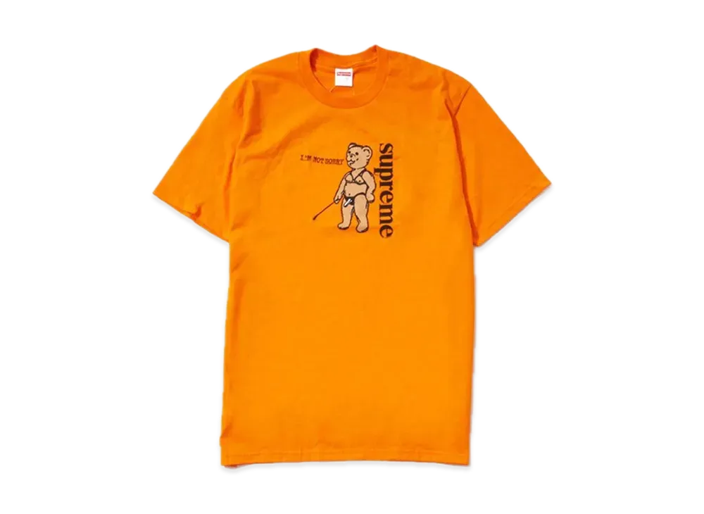 【激レア】Supreme Tシャツ　I'm not sorry Supreme Not Sorry T-Shirt Hot pink SZ L Adult Unisex SS21 New | eBay