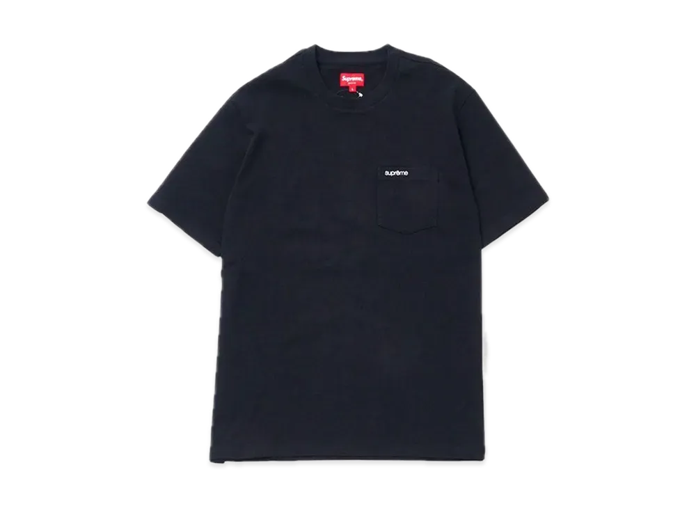Supreme S/S Pocket Tee "Black"(21SS)
