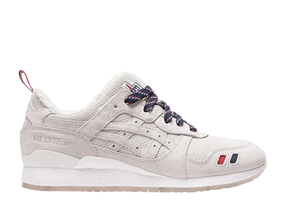 キス × モンクレール × アシックス ゲルライト3 "クリーム"