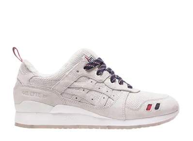 キス × モンクレール × アシックス ゲルライト3 "クリーム"