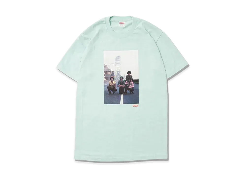 シュプリーム オーガスタス パブロ Tシャツ "ライト ティール"