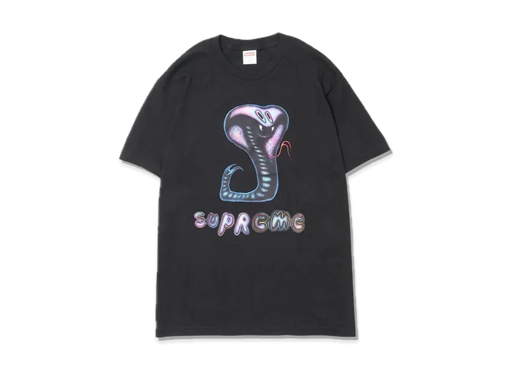 Supreme Snake Tee "Black"
