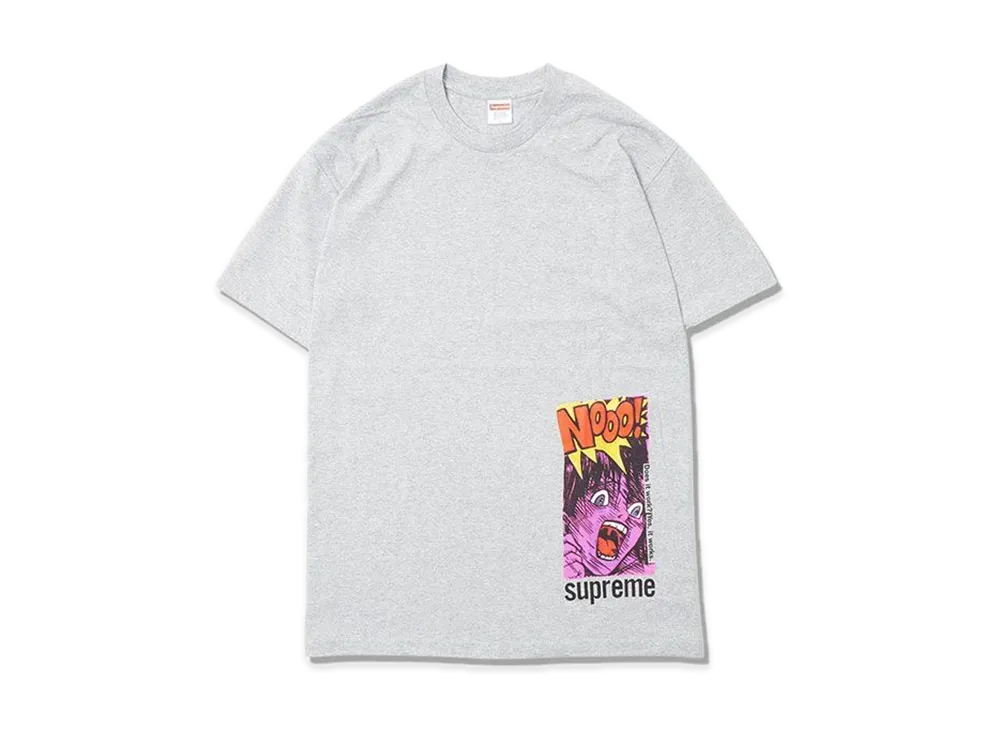 Supreme Does It Work Tee "Grey"
