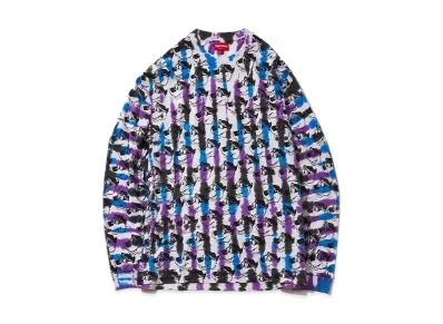 Supreme Dyed Bear L/S Top "Purple"