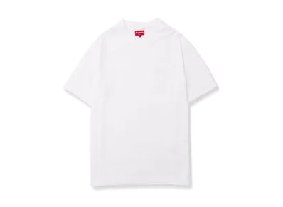 Supreme Laser Cut S Logo Pocket Tee "White"