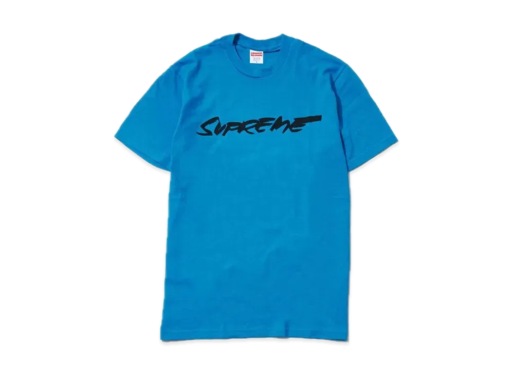 Supreme Futura Logo Tee "Blue"