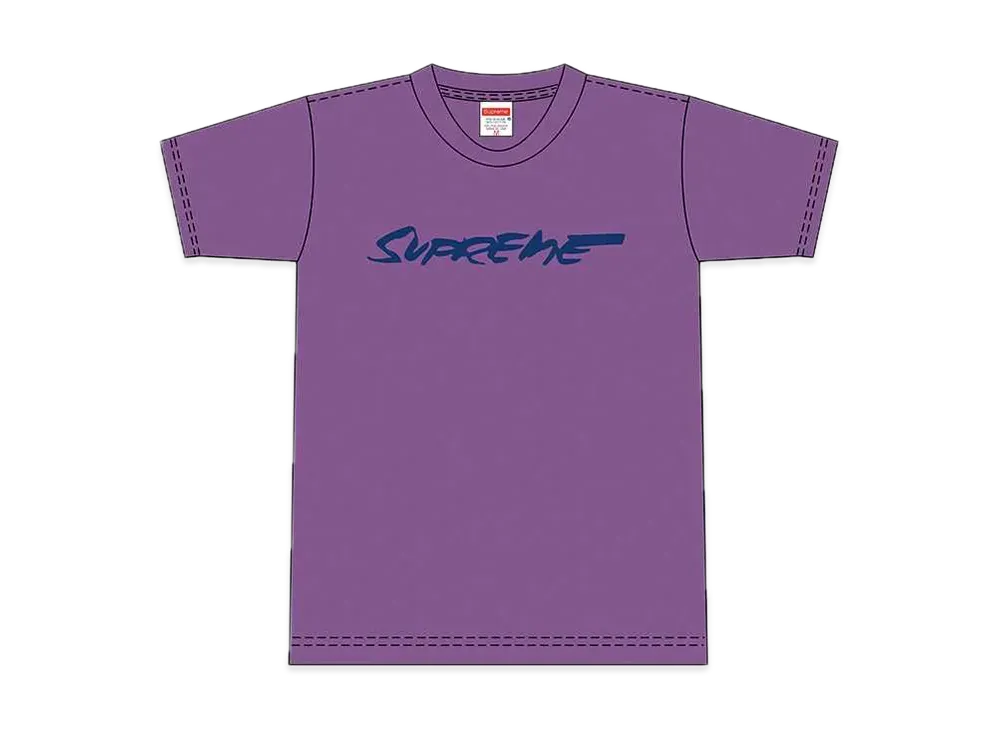 Supreme Futura Logo Tee "Purple"