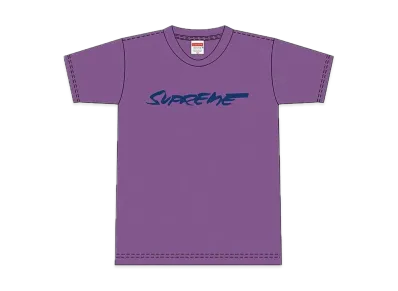 Supreme Futura Logo Tee "Purple"