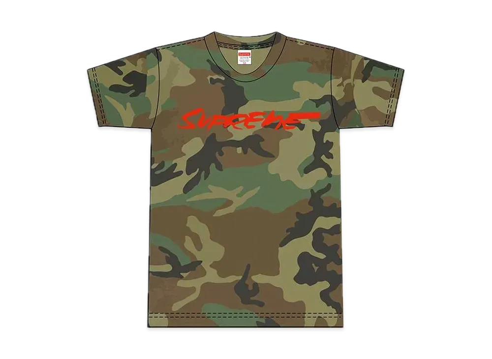 Supreme Futura Logo Tee "Camo"
