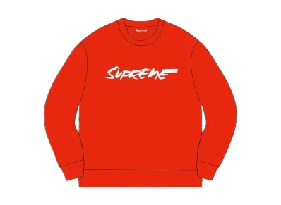 Supreme Futura Logo Crewneck "Red"