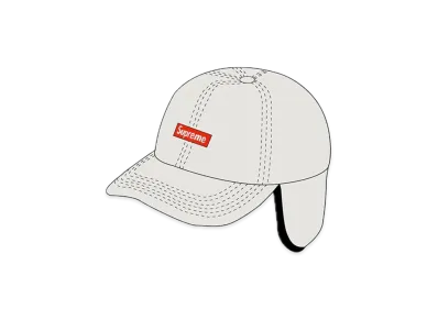 Supreme WINDSTOPPER® Small Box Earflap 6-Panel "White"