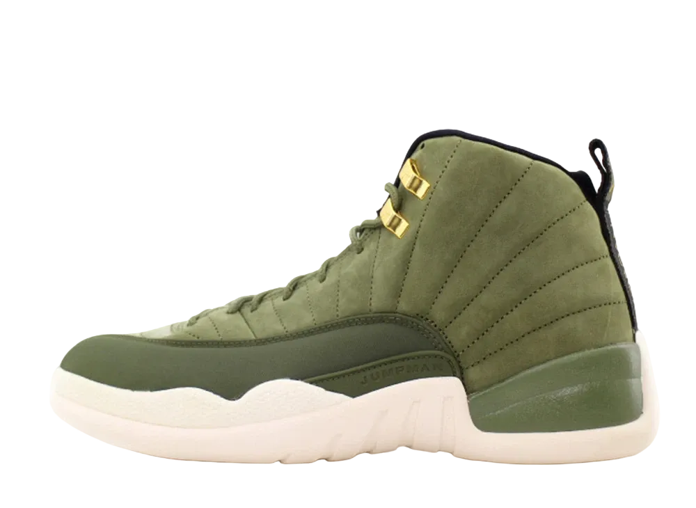 Nike Air Jordan12 "Olive Canvas"