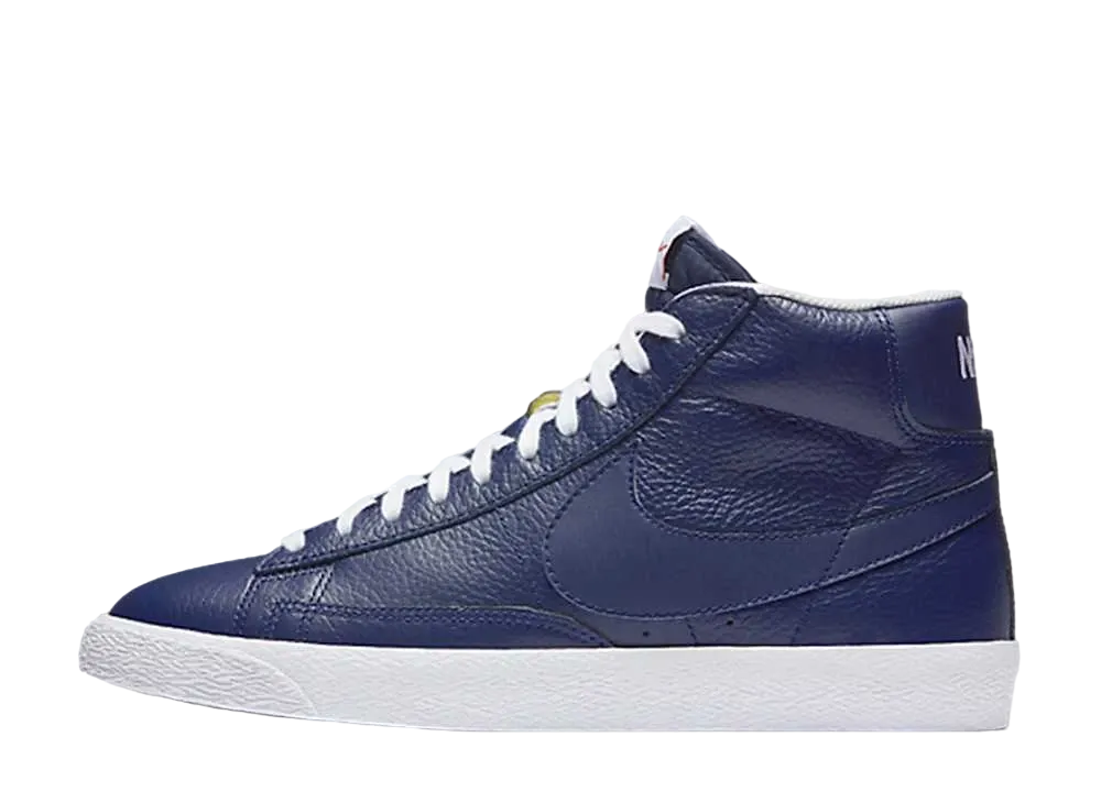 ナイキ ブレーザー ミッド プレミアム "ネイビー"