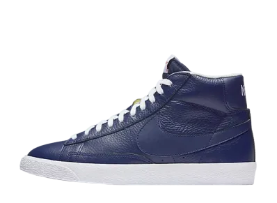 NIKE BLAZER MID PRM "NAVY"