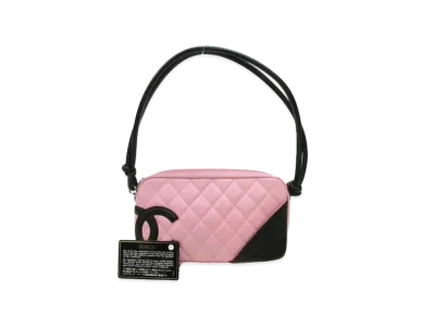 CHANEL Cambon Ligne Pochette "Pink"