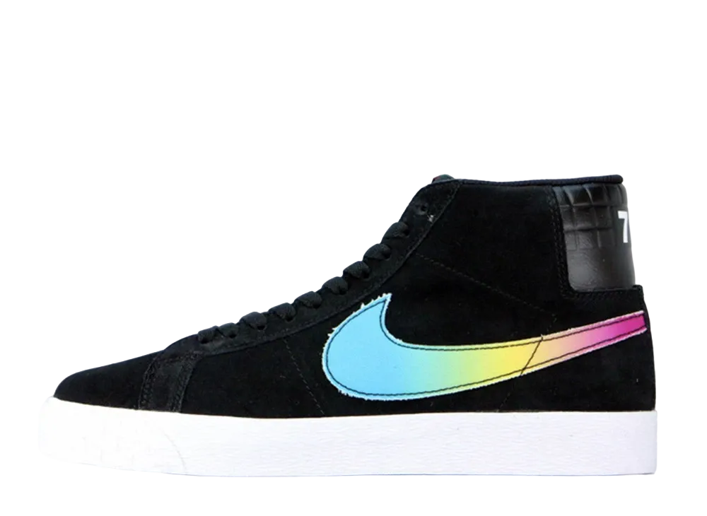Lance Mountain × Nike SB Zoom Blazer Mid QS "Black/Multi-Color"