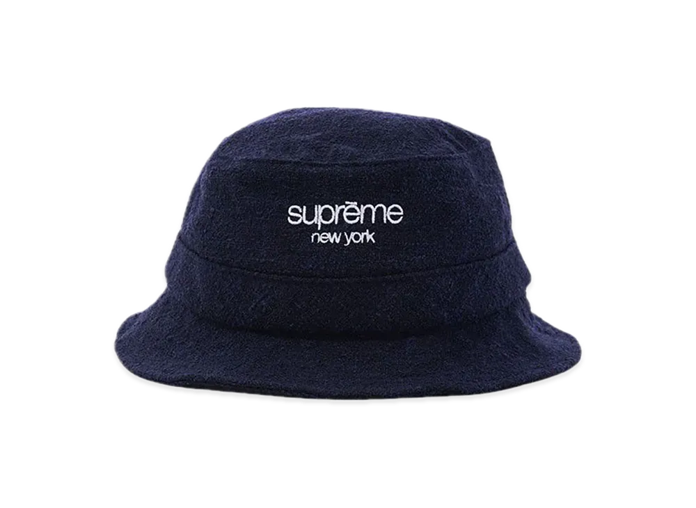 Supreme Classic Logo Terry Crusher "Navy"