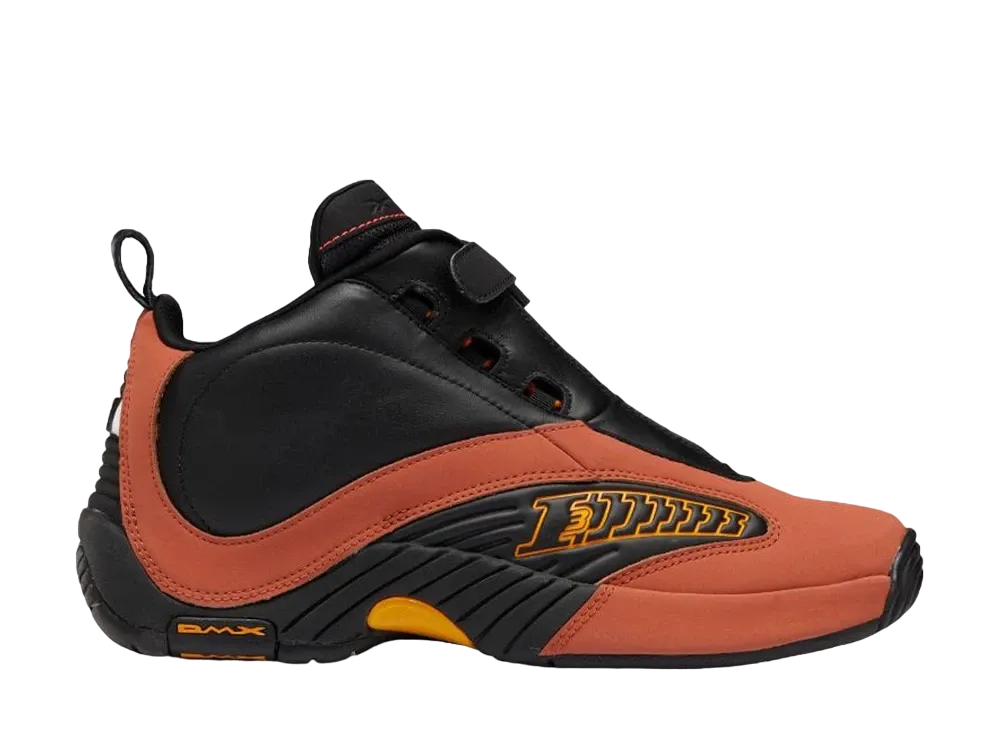 REEBOK ANSWER IV "BLACK/BAKED EARTH"