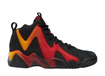 REEBOK KAMIKAZE II "BLACK/FLASH RED"