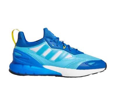 NINJA TIME I ZX 2K 2.0 SHOES "SIGNAL CYAN/BLUE"