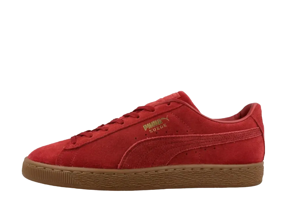 プーマ スウェード ガム "インテンスレッド"