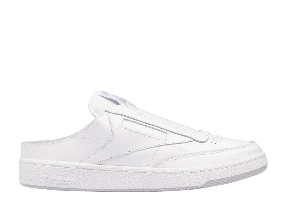 ビームス × リーボック クラブC レースレス ミュール "ホワイト"