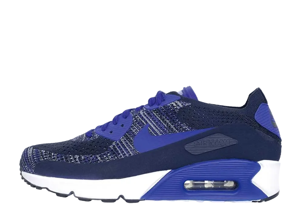 ナイキ エアマックス90 ウルトラ 2.0 フライニット "ネイビー"