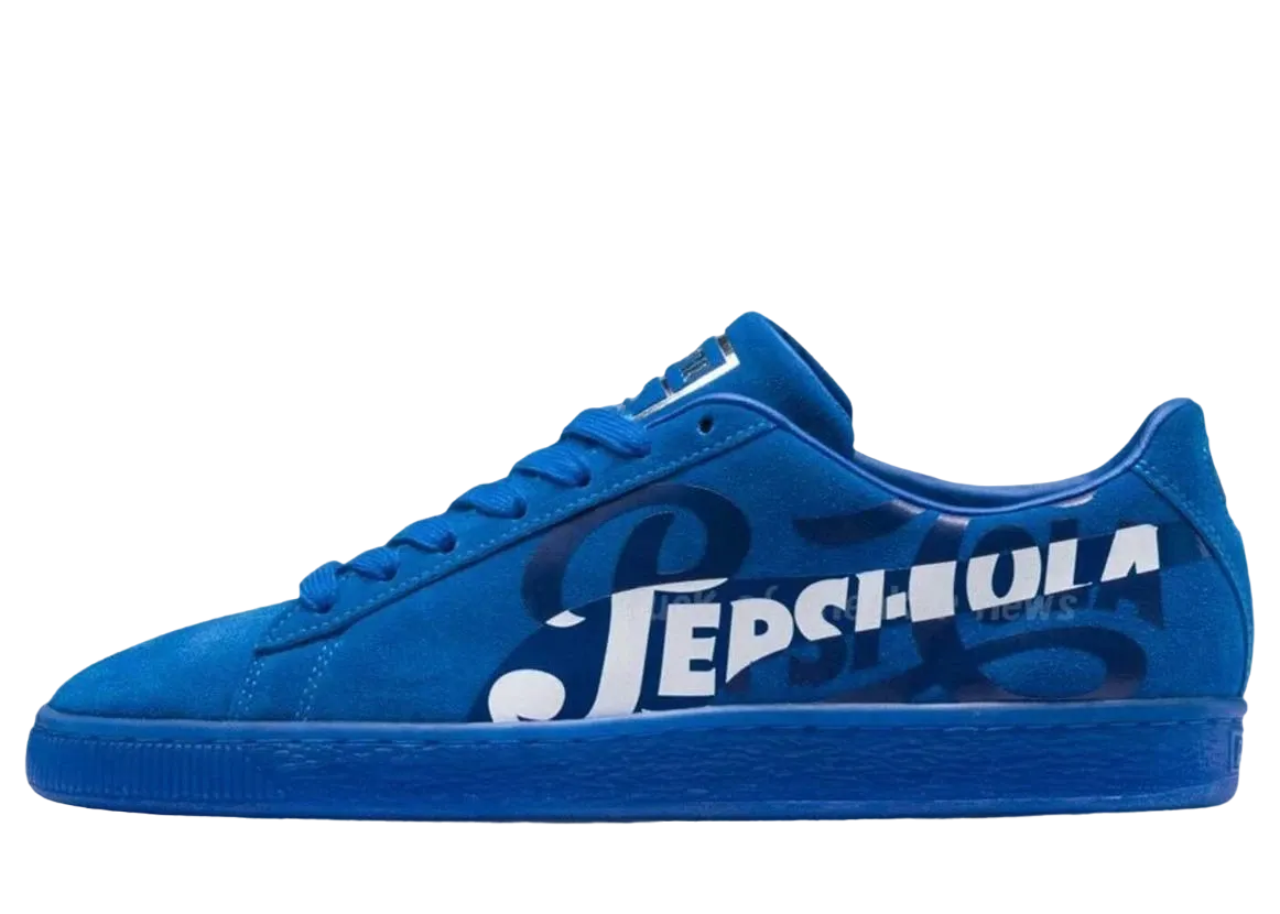Pepsi × Puma Suede "Blue"