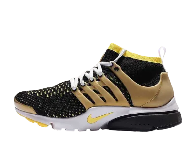 Nike Air Presto Ultra Flyknit "Black/Yellow Streak/Metallic Gold"