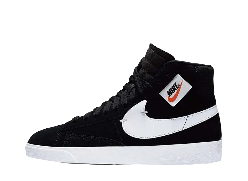 NIKE Women's BLAZER MID REBEL "BLACK WHITE"