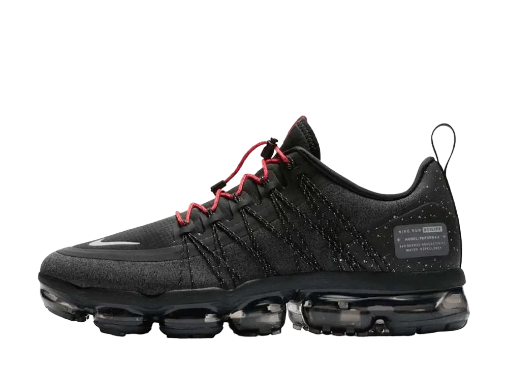 Nike Air Vapormax Run Utility "Black/Reflect Silver/Habanero Red"