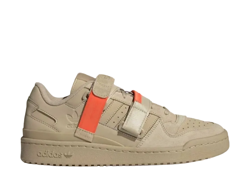adidas FORUM LOW STRAP "TAUPE OXIDE TRUE ORANGE"
